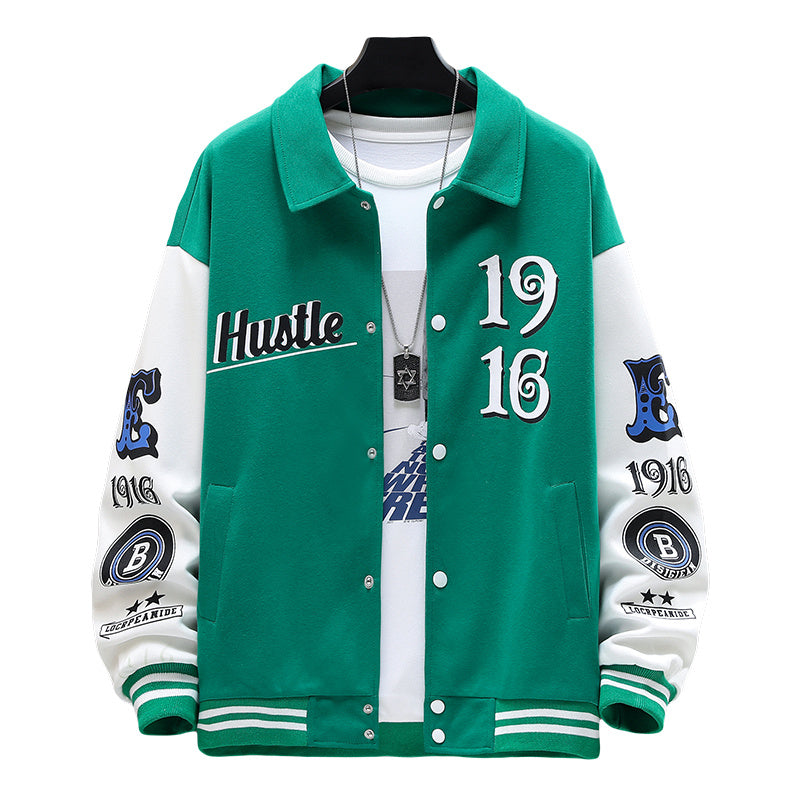 Men's Baseball Jacket Pants Set