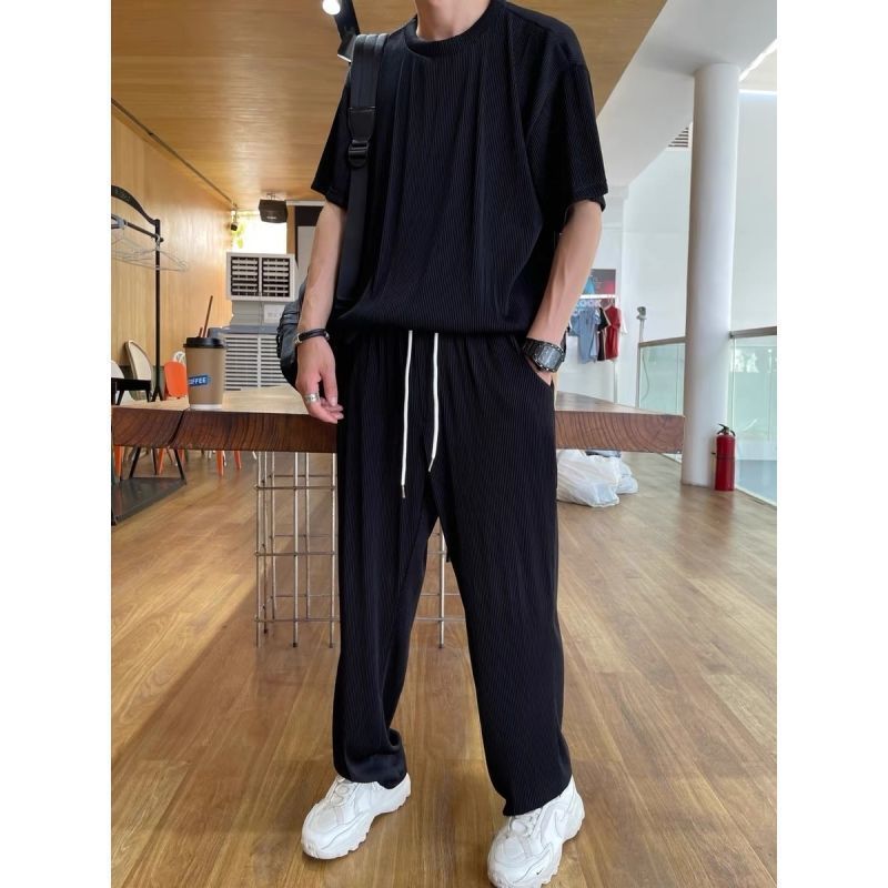 Drop Shoulder Oversized Set