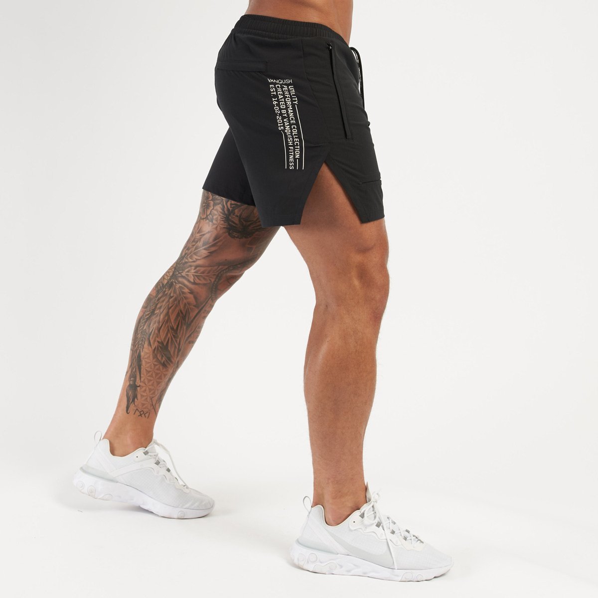 Mens Workout Shorts with Towel Loop