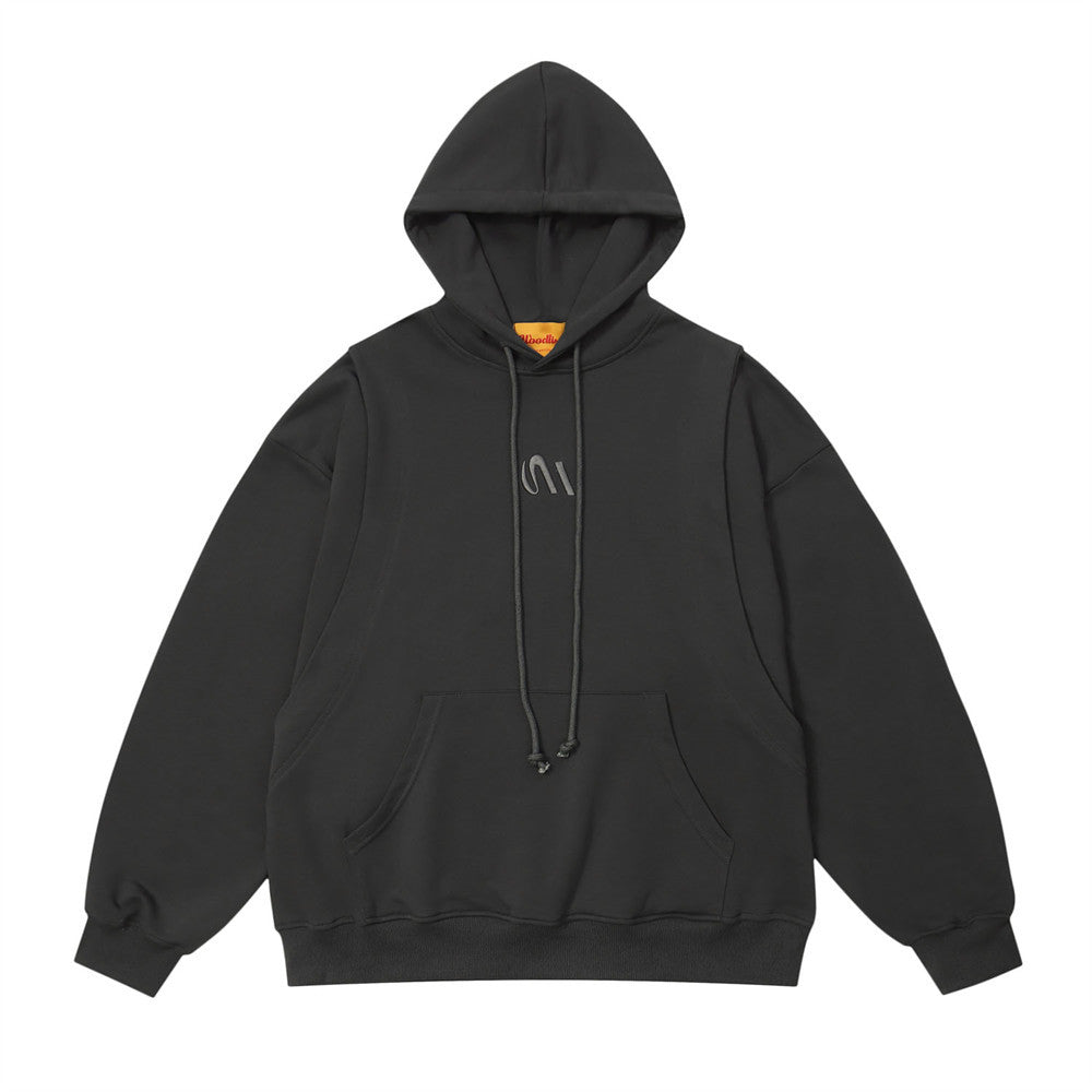 Minimalist Embroidered Hoodie