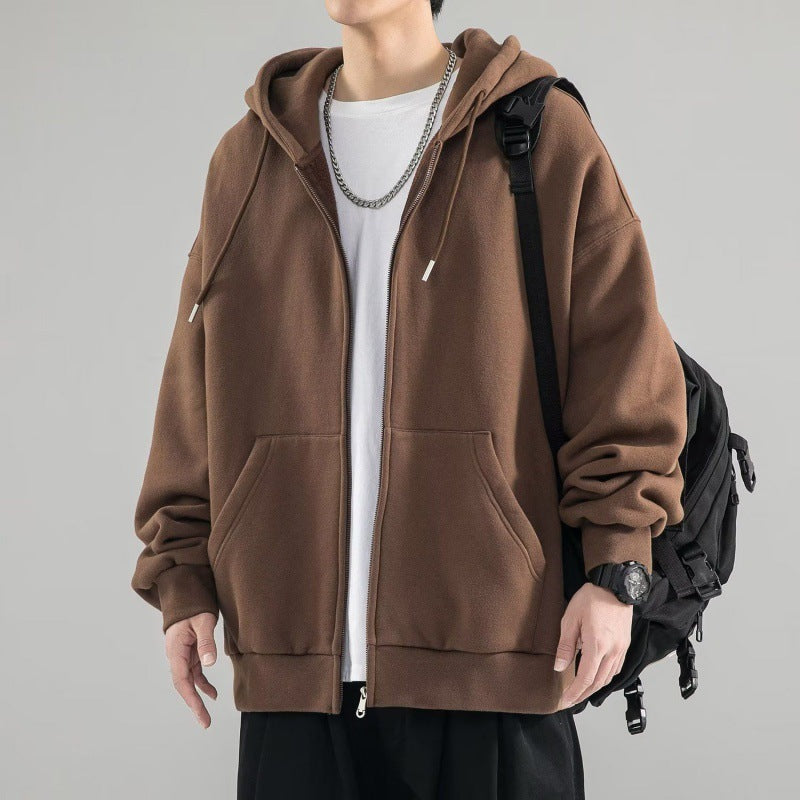 Oversize Zip Up Hoodie