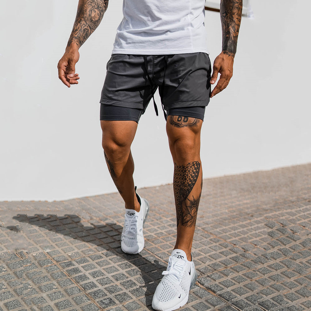 Division Double Layer Shorts