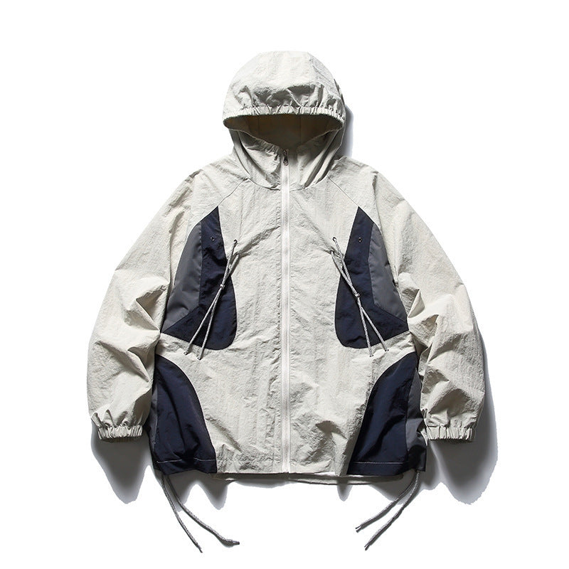 Retro Style Windbreaker