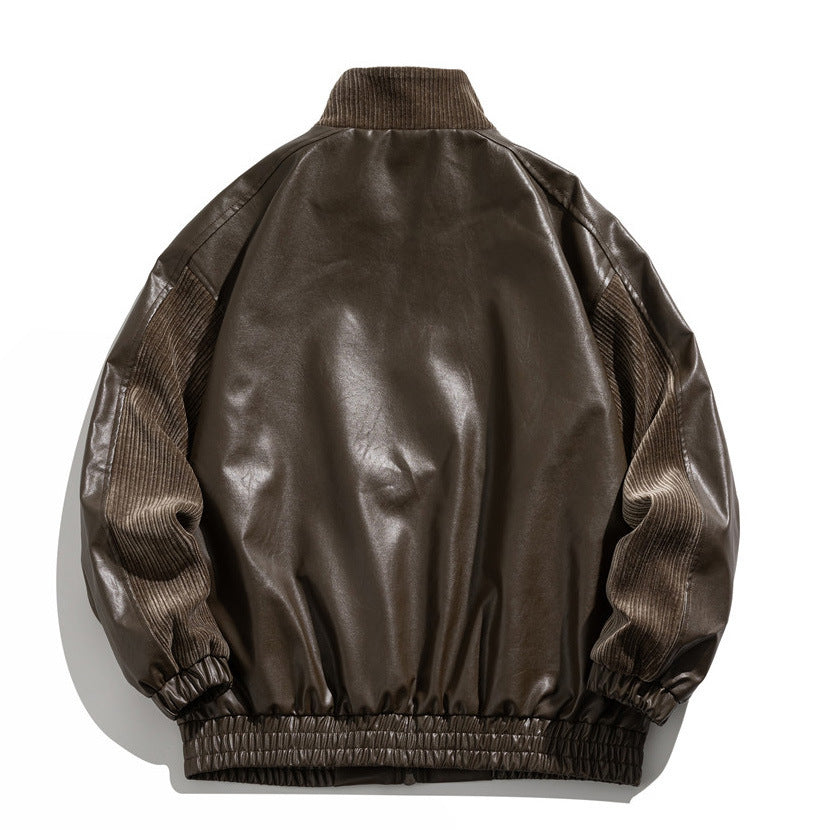 Double Blessing PU Moto Jacket