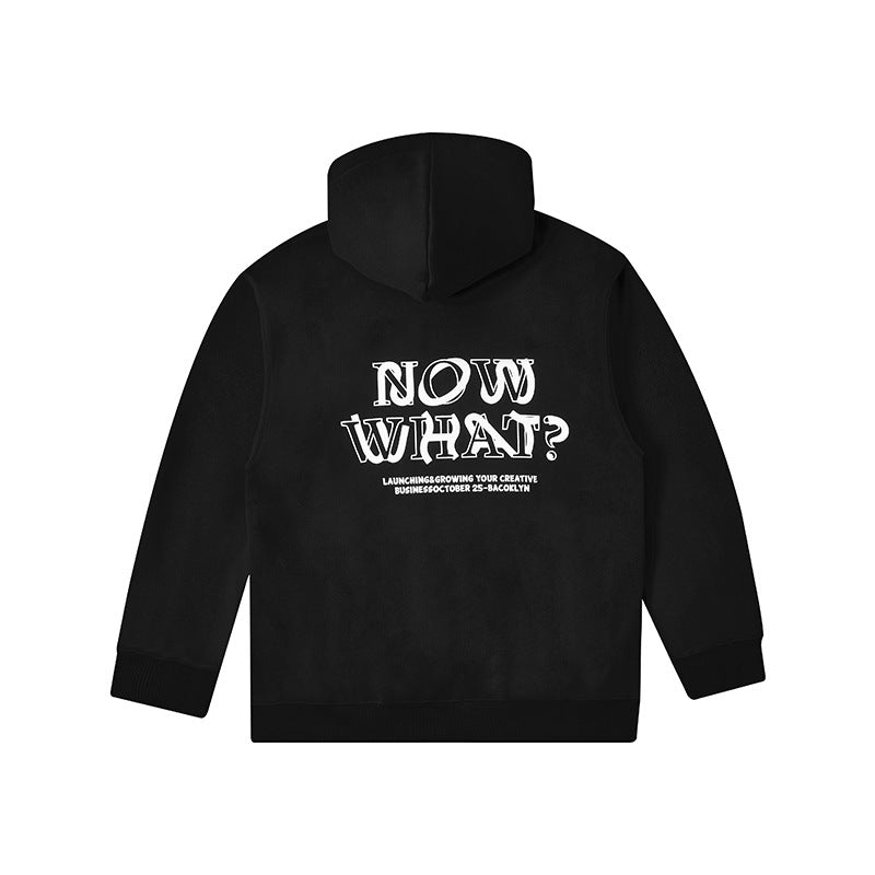 Now What Fleece Lined Cotton Hoodie