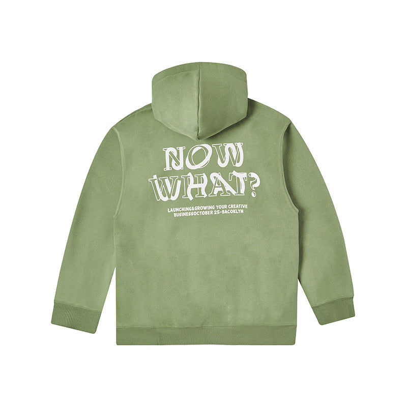 Now What Fleece Lined Cotton Hoodie