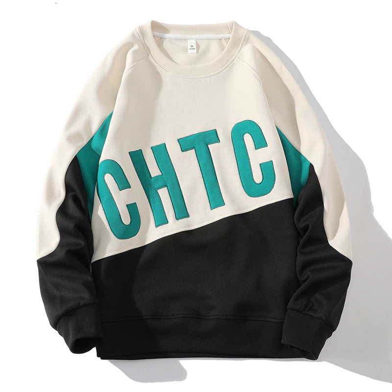 CHTC Textured Embroidered Sweatshirt