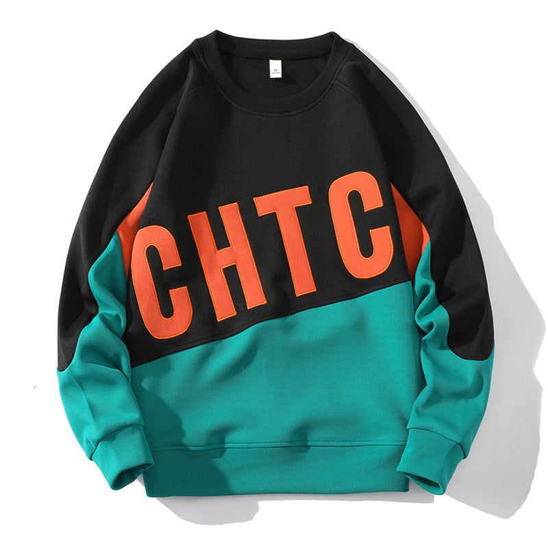 CHTC Textured Embroidered Sweatshirt