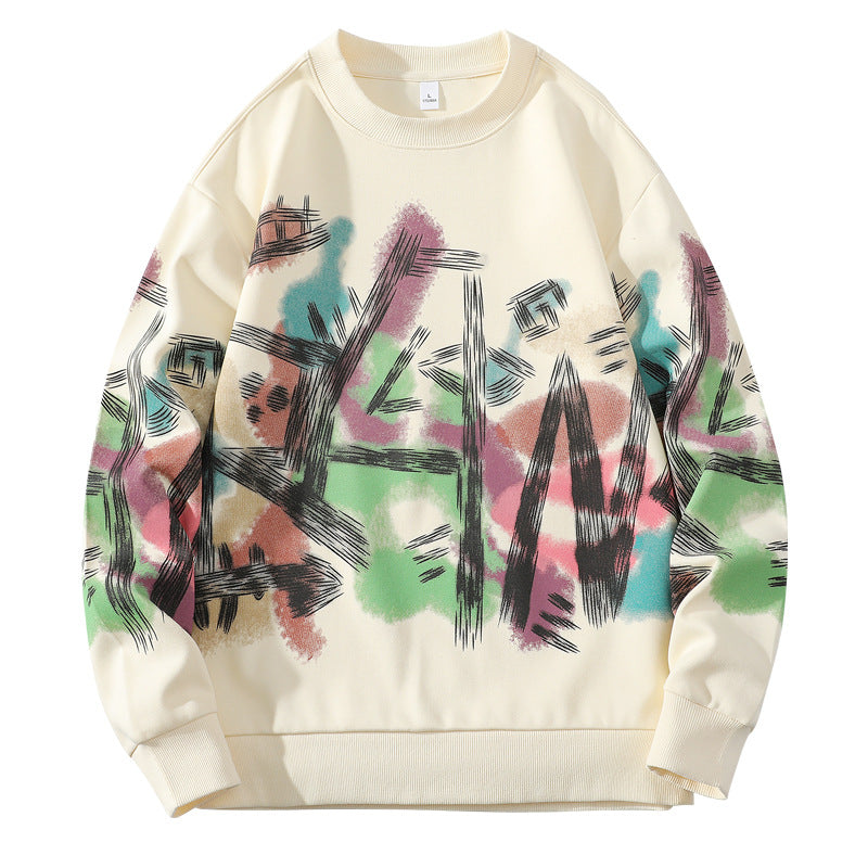 Graffiti Oversized Sweatshirt