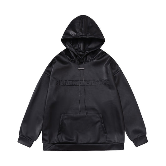 BLACK ENERGY PU HOODIE