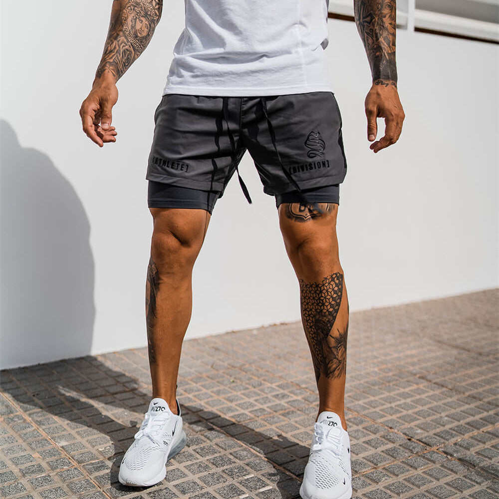 Division Double Layer Shorts