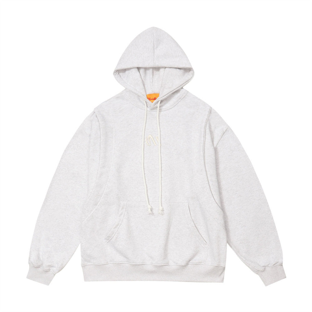 Minimalist Embroidered Hoodie