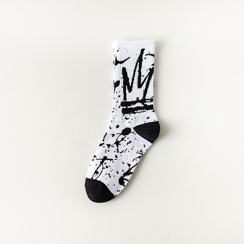 Splatter Works Cotton Socks