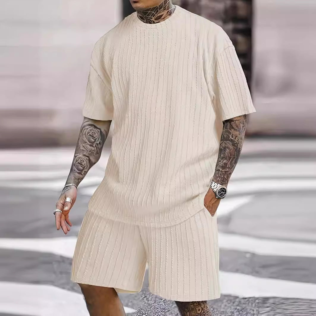 Mens 2 Piece Knitted Set